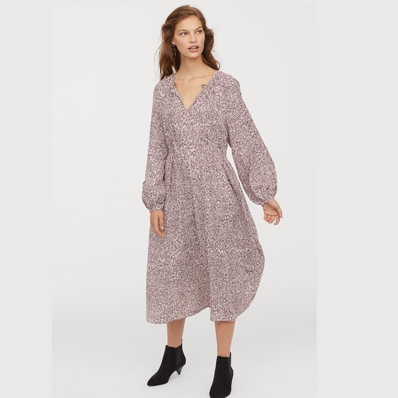 hm william morris dress